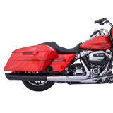 Tab Performance 4" B.A.M. Stick Slip-On Mufflers | Black - Black Slash Tips, No Baffles 121-2295-B-NB