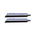 Tab Performance 4.5" B.A.M Stick Slip-On Mufflers | Midnight Chrome - Midnight Chrome Slash Cut, Zombie Baffles 121-4297-M-Z