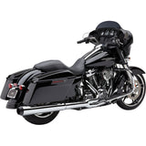 Cobra Powr-Flo 2-Into-1 Exhaust System - 6451 For Harley Touring 2017-2022