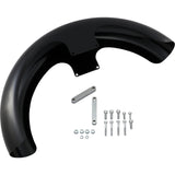 KLOCK WERKS 1402-0388 KWF-04-0469 Tire Hugger Series Front Fender Wrapper Front Fender - Black - Steel - 21"