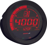 Koso North America 27-5795 BA050903 DIGITAL GAUGE CLUSTER BLACK BEZEL 04-13 FLHT AND FLTR