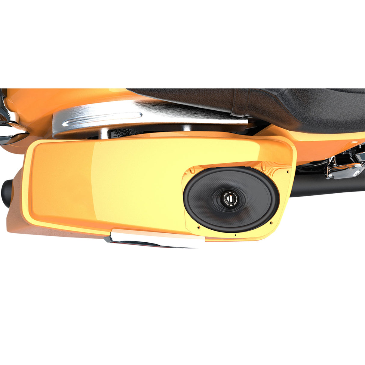 Hogtunes Saddlebag Lid And XL Speaker Kit - 692 XL LID-RM For Harley Touring 2014-2024
