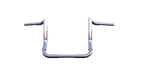 Tab Performance Folsom Prison Handlebars Street/Electra/Ultra Glide & TriGlide Ultra - - - 12", 1995-2024 Electra/Ultra Glide 1995-2023 Street Glide, Chrome 125-1120-12-1995-2024-CHROME