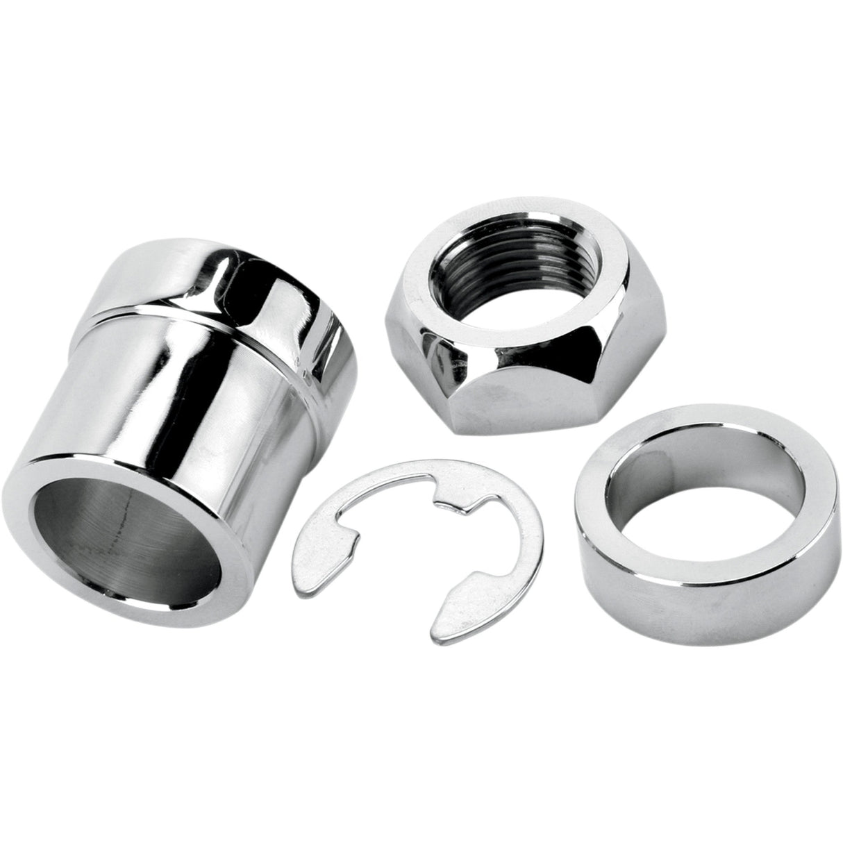Colony Axle Spacer Nut Kit Rear - 2613-4 For Harley Touring 2002-2007