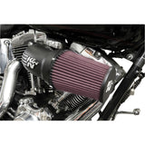 K & N 1010-2527 57-1137 Aircharger® Intake System with Cast Aluminum Intake Tube satin black