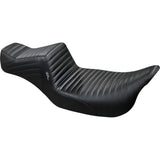 LePera Tailwhip Daddy Long Legs Seat Pleated Black - LK-587DLPT For Harley Touring 2008-2023