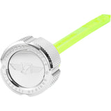 Figurati Designs Magnetic Oil Dipstick Knurled Silver - FD01-MAGDSPP-KN-SS For Indian 2020-2024