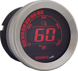 Koso North America Digital Gauge Cluster Silver Bezel Flht AND Fltr - BA050901 For Harley Touring 2004-2013