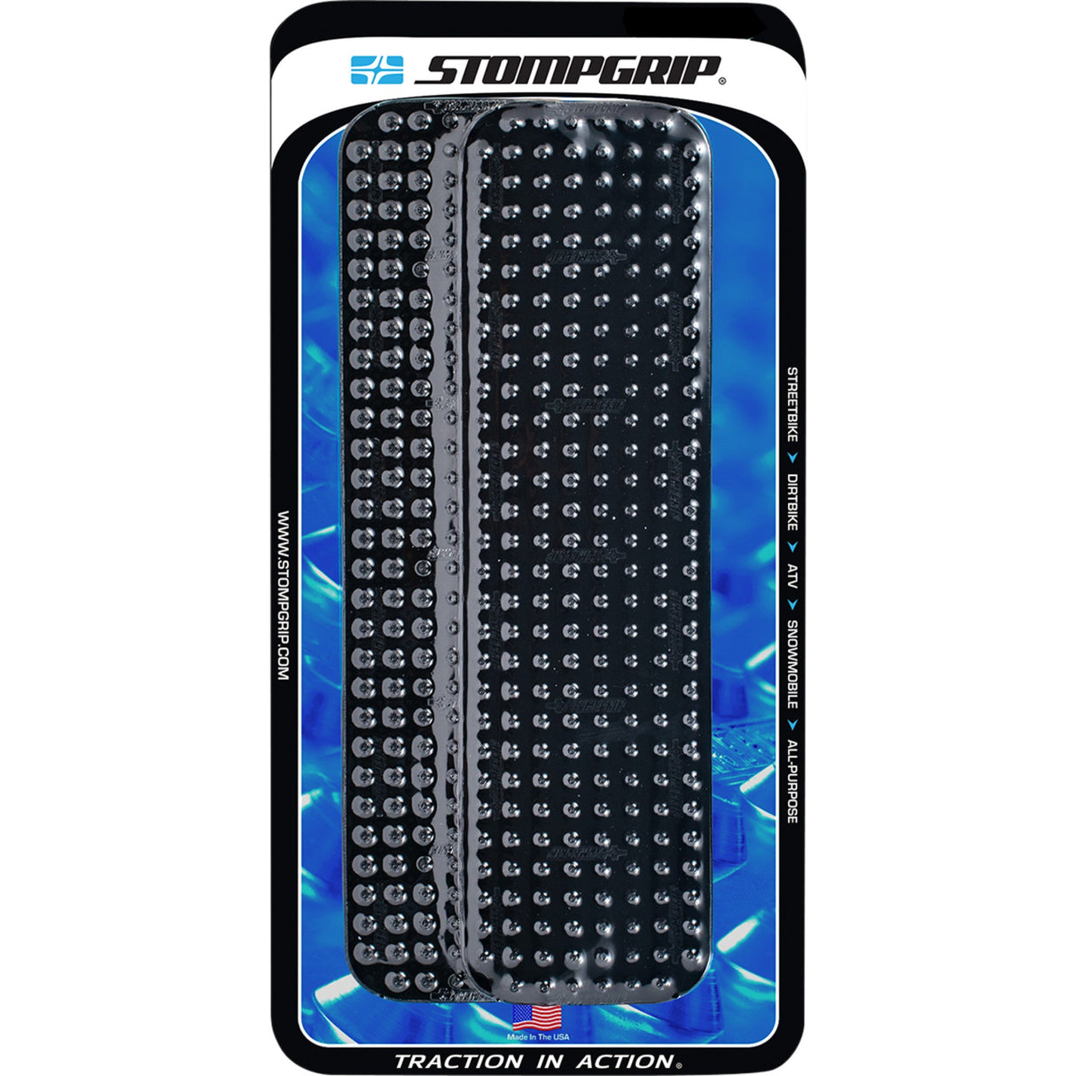STOMPGRIP 4320-1051 33-10-0002B Universal Traction Pad Kit Universal Traction Pad - Black
