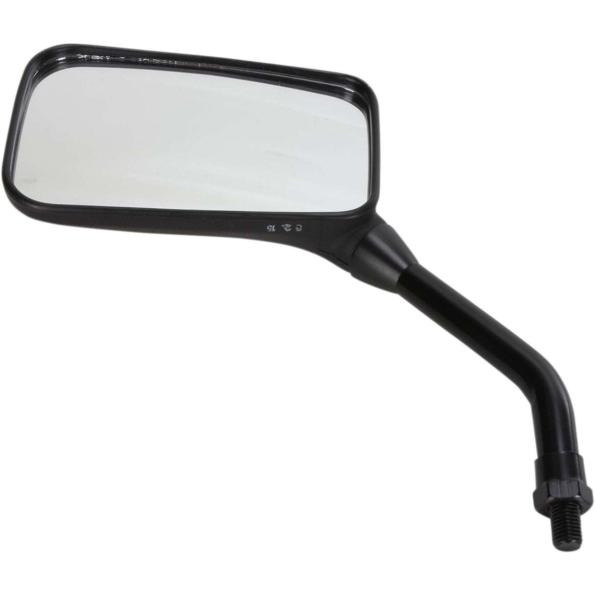 Parts Unlimited GX Mirror GX Side View Rectangle Black Left