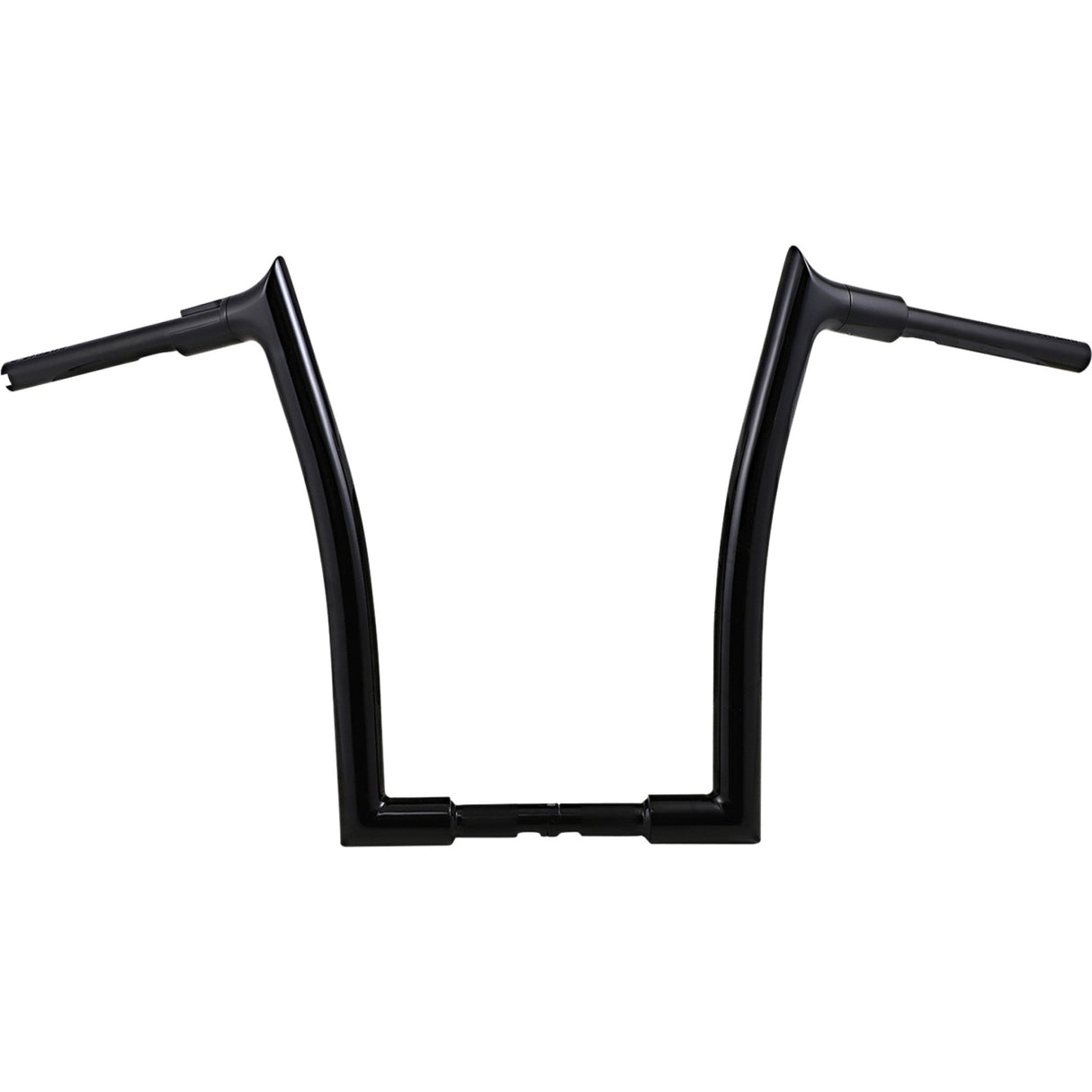 FAT Baggers INC. 1-1/2" EZ Install Pointed Top Handlebar 16" Black - 807016-B For Harley Touring 2008-2016