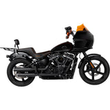 Cobra RPT Slip-On Mufflers 3" Raven Black M8 Softail - 6057B For Harley Softail 2018-2024