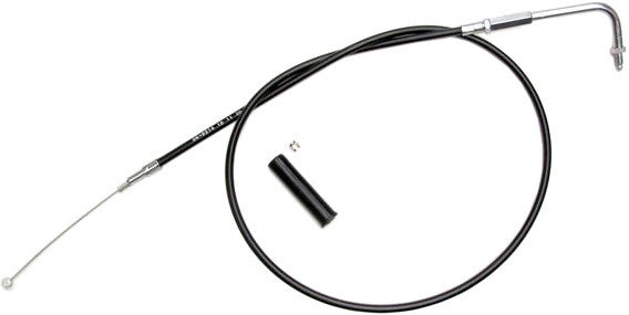 Motion Pro Black Vinyl Idle Cable - 06-0214 For Harley 1990-1995