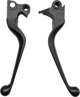 Harddrive 053502 Smooth Lever SET Chrome BT Except For Harley Motorcycles 2007-2017