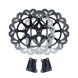 Original Garage Moto OG 13" Axial Big Brake Floating Rotor Kit For 18+ Softail - P-BR-26-BK For Harley Softail 2018-2026