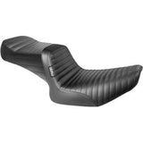 LePera Tailwhip Seat Pleated Black - LK-587PT For Harley Touring 2008-2023