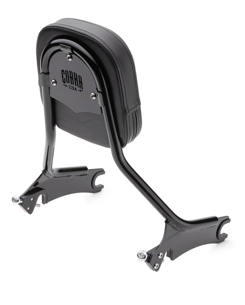 Cobra Detach Backrest-Tall-MED PAD Black Chieftain 14 - 502-2005B For Indian Chieftain 2014-2020