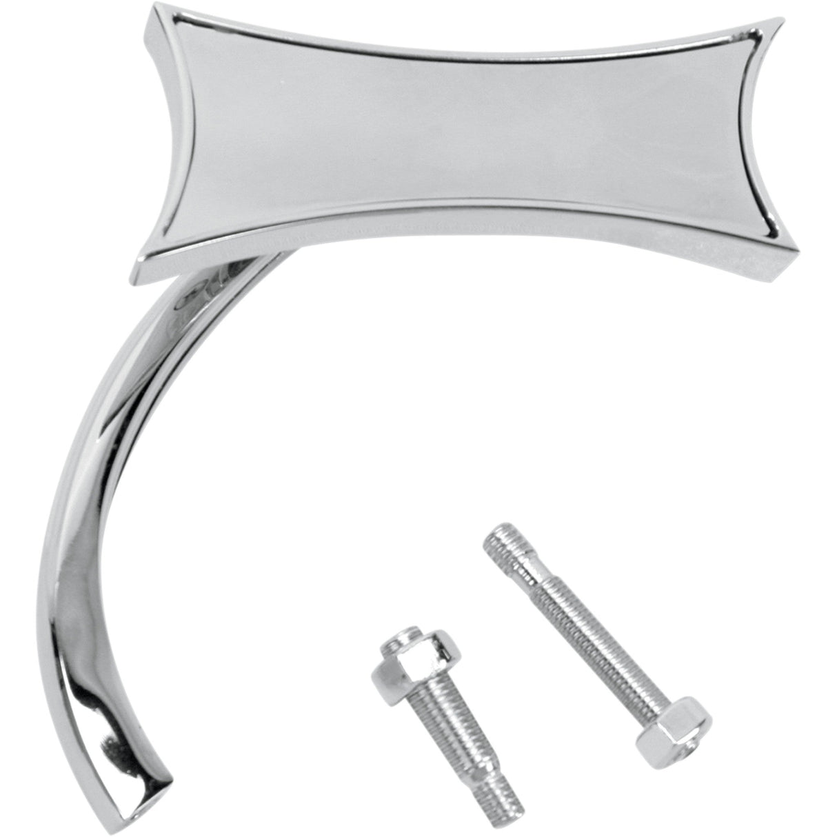ARLEN NESS 0640-0502 13-417 Micro-Mirror - Four-Point - Side View - Rectangle - Chrome - Right