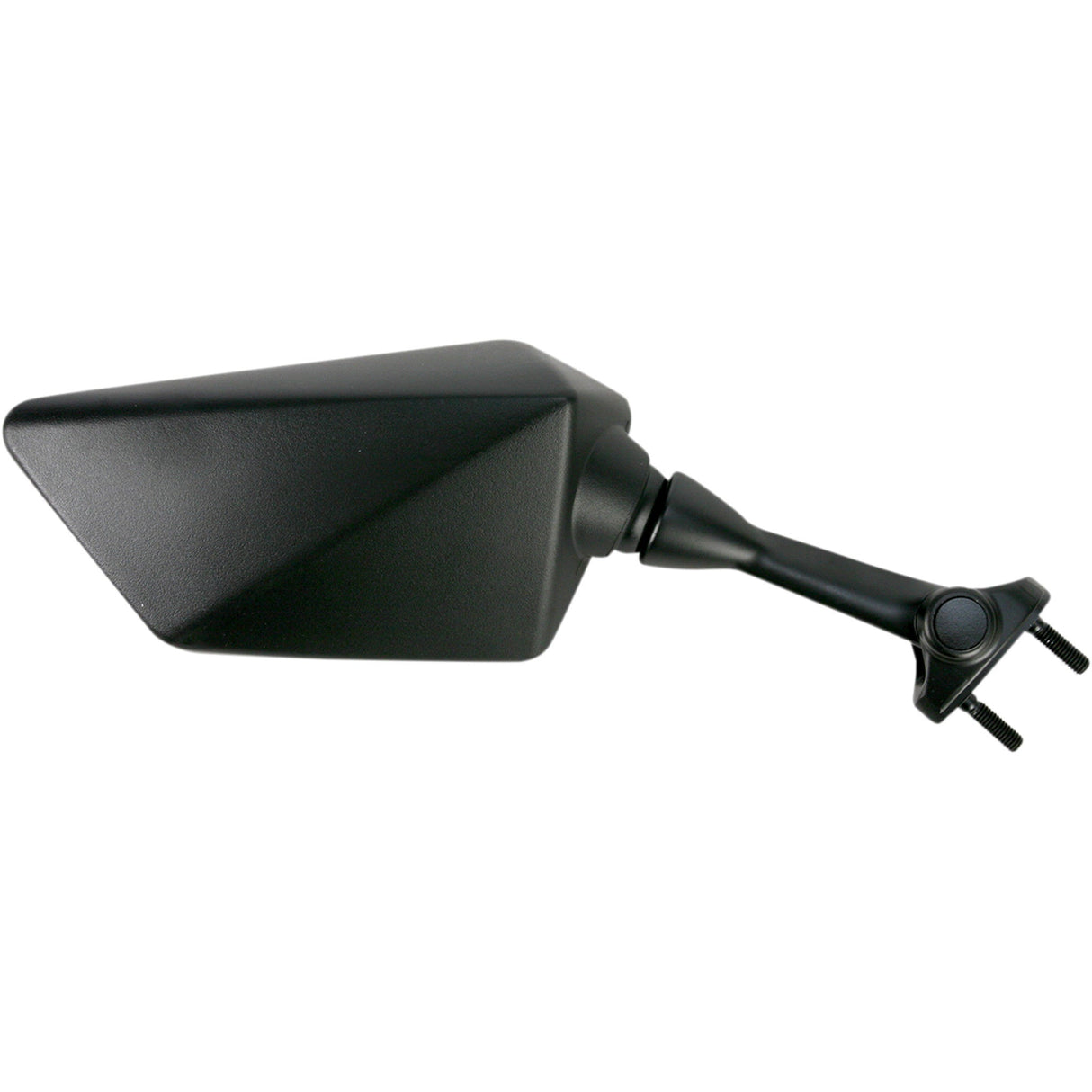 EMGO 0640-0689 20-43091 OEM-Style Replacement Mirror Mirror - Side View - Polygon - Black - Right