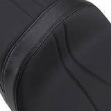 DRAG SPECIALTIES 0801-1075 Low Profile Touring Seat Low Touring Seat - Mild Stitched - Razorback Tanks - FL '10-'23