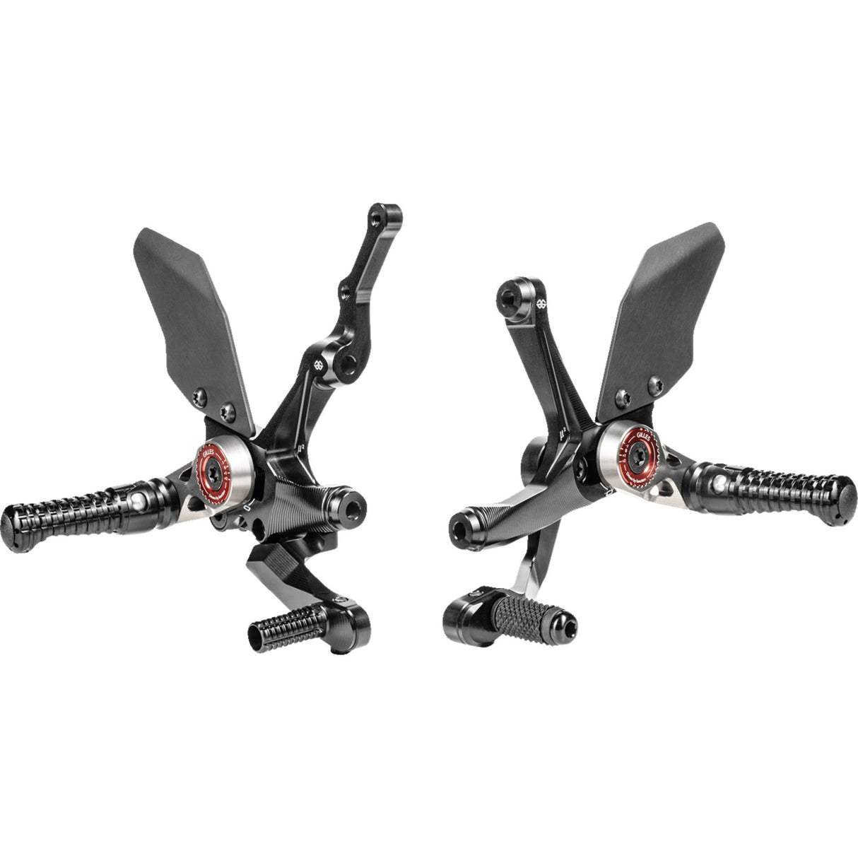 Gilles Tooling MUE2 Rearset - MUE2-D03-B Ducati Streetfighter 2022-2025