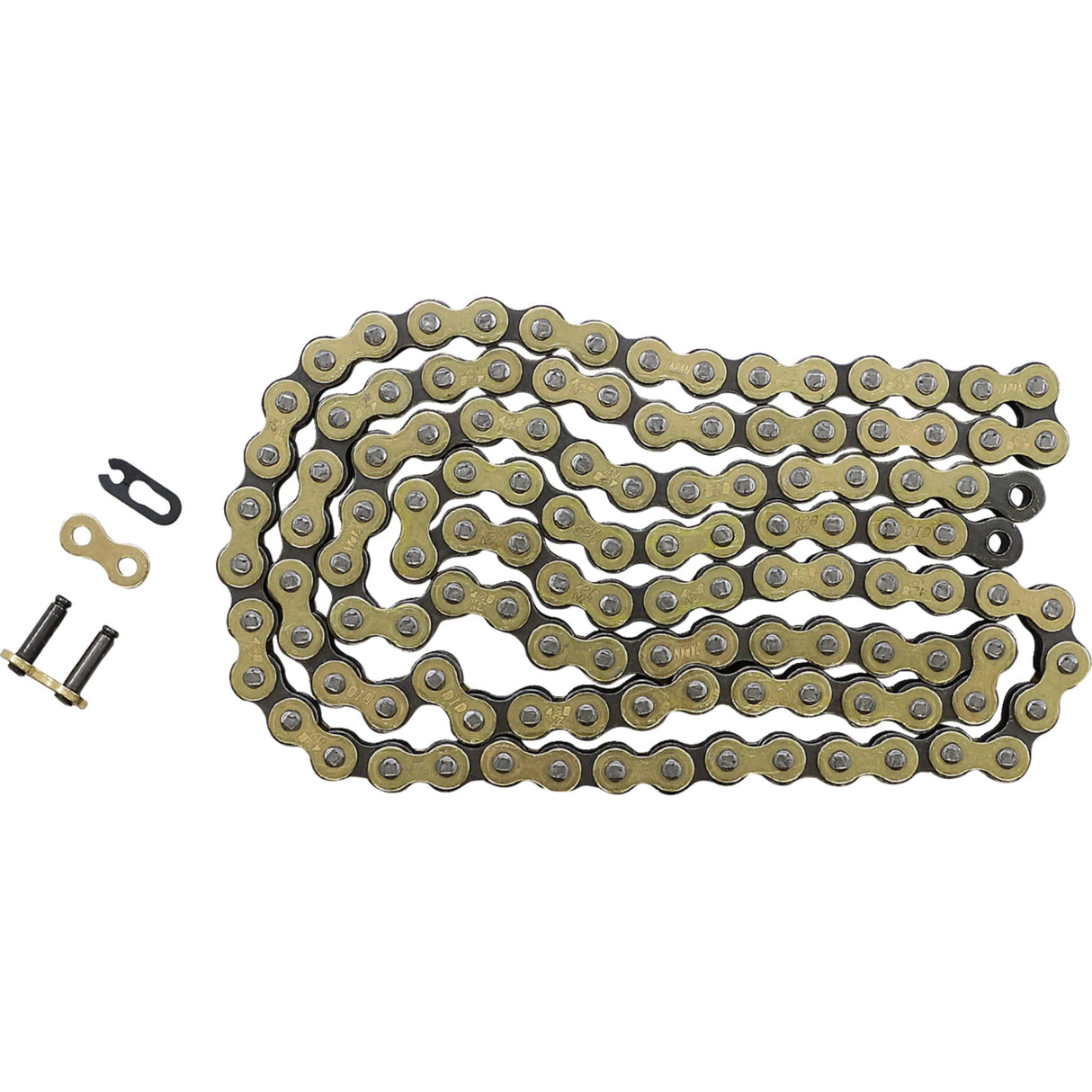 DID 1221-0484 428NZGX130RB 428 NZ Series Drive Chain 428 NZ - High Performance Drive Chain - 130 Links - Gold