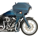 Klock Werks Tire Hugger Front Fender For Dresser Black 16"-19" HD Touring Trike - KWF-01-0308 For Harley Touring 2014-2025