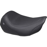 Mustang Wide Tripper™ Seat No Backrest Receiver Black Stitch - 88603 For Harley Touring 2023-2026