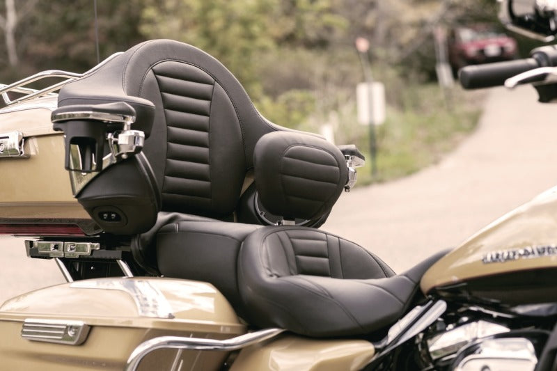 Mustang Motorcycle 79014 Mustang 08-21 Harley Electra Glide Std, Rd Glide ,rd King ,str Glide Super Touring Arm Wrap - Black