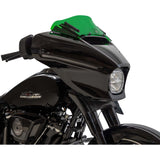 Klock Werks Kolor Flare® Windshield 6-1/2" Green - KWW-01-0744 For Harley Street Glide 2023-2026