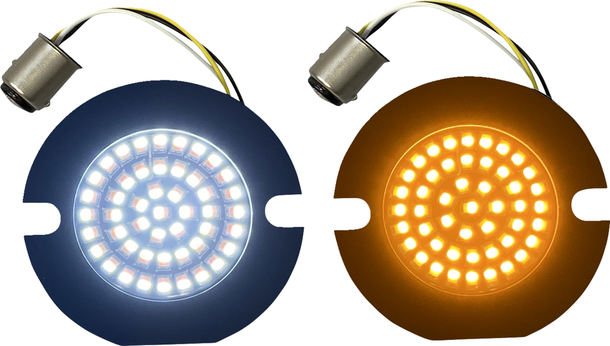 Genesis® 4 Amber/White LED Turn Signal Inserts