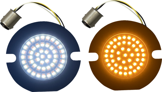 Genesis® 4 Amber/White LED Turn Signal Inserts