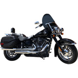 Klock Werks Billboard Flare® Windshield 20" Dark Smoke - KWW-02-0601 For Harley Softail 2018-2025