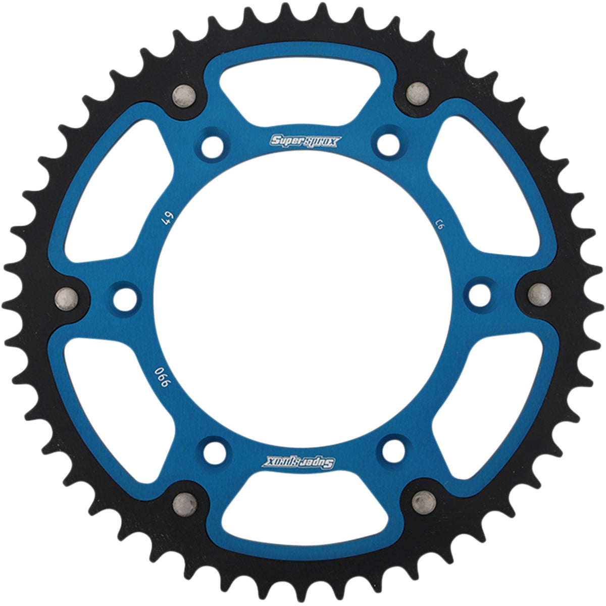 Supersprox Sprocket - RST-990-49-BLU Husaberg Dirt Bikes 2004-2017