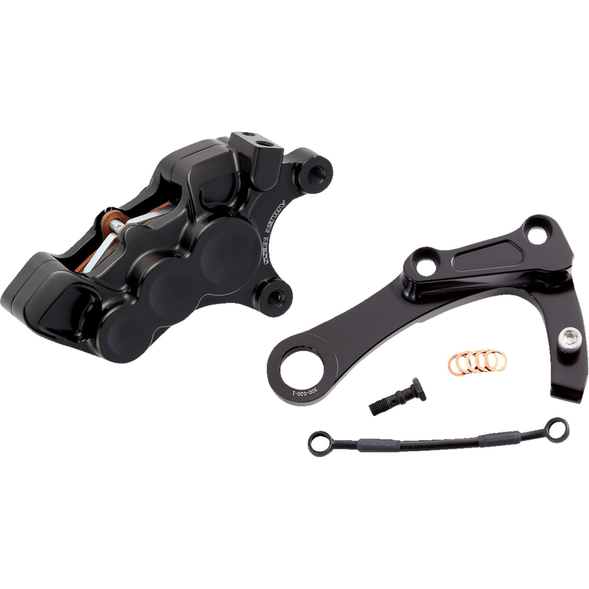 Arlen Ness Brake Caliper Rear Black - 02-328 For Harley Softail 2018-2024