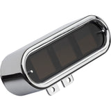 Dakota Digital MLX-9000 Series Gauge Oval Chrome - MLX-9404 For Harley Motorcycles 2004-2013