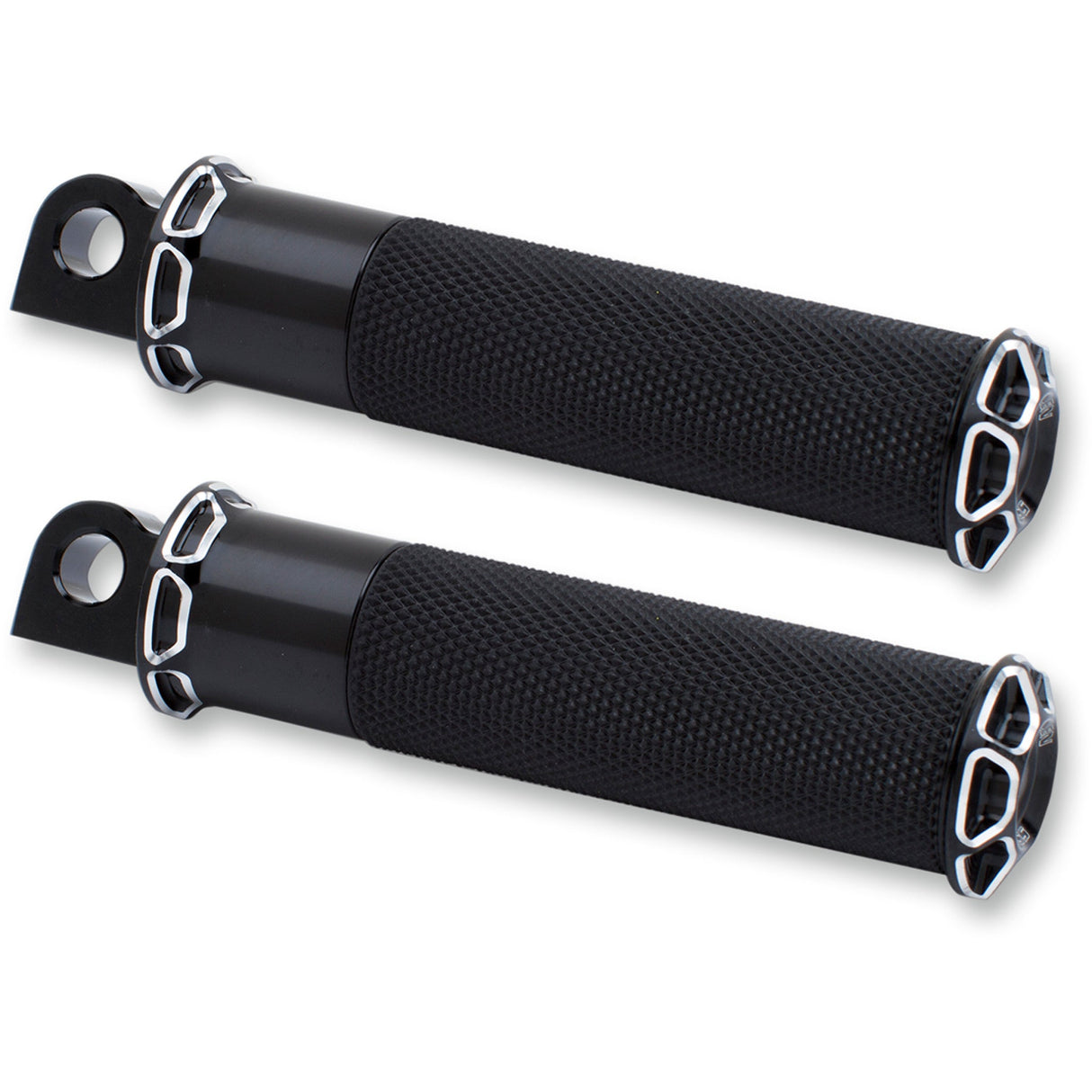 ARLEN NESS 1620-1097 07-929 Fusion Male-Mount Footpegs - Beveled - Black