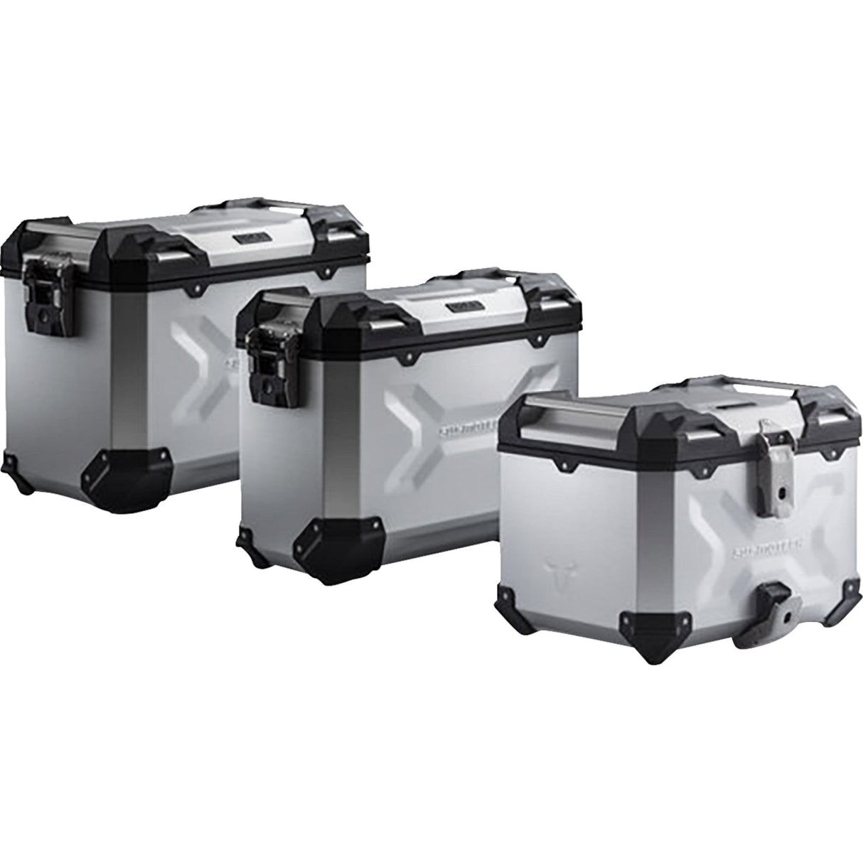 SW-MOTECH 3580-0120 ADV.05.936.75001/S Adventure Luggage System silver - suzuki vstrom 1050 '20-'24