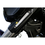 Kodlin USA Legit Elypse LED Front Turn Signals Black Contrast-Cut - K68468 For Harley Touring 2006-2024