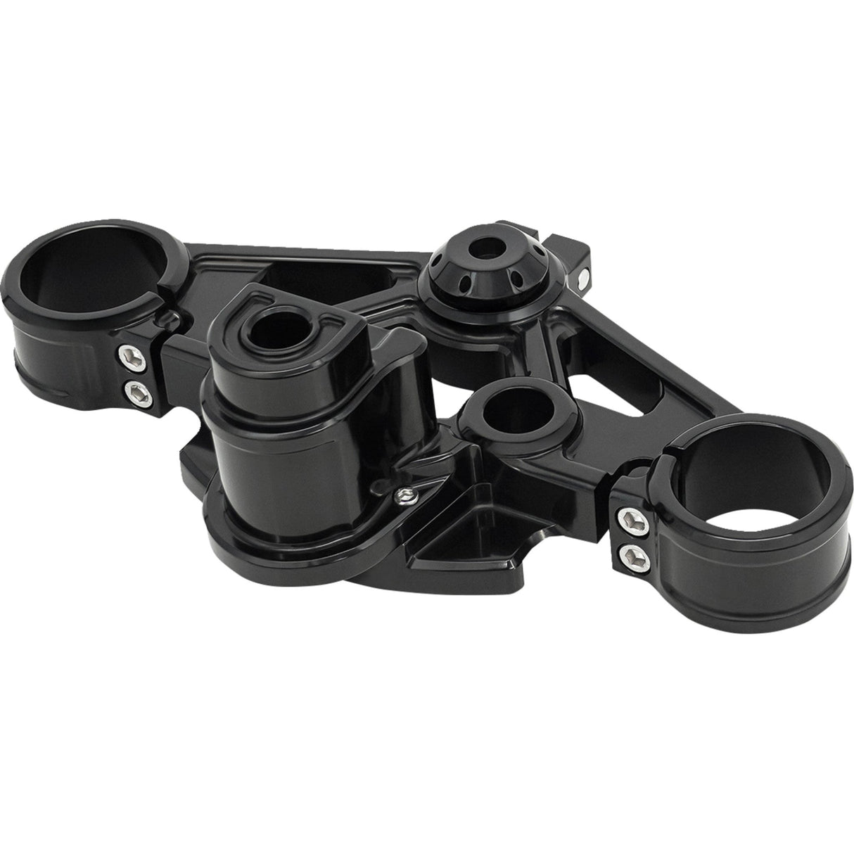 Arlen Ness Top Triple Tree Black Top - 130-014 For Harley Road Glide 2024-2026