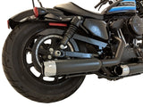 Tab Performance Sportster XL Tip Compatible Exhaust Pipes Black For Harley Sportster 2014-2022