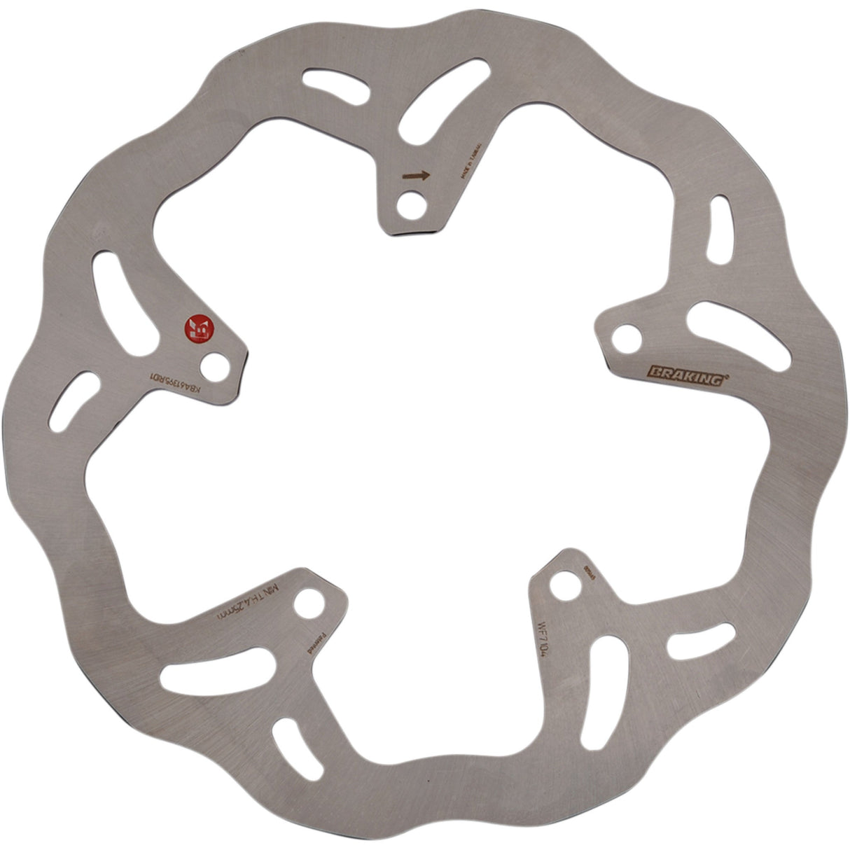 BRAKING 1710-3427 WF7104 W-Fix Brake Rotor Brake Rotor - Kawasaki - WF7104