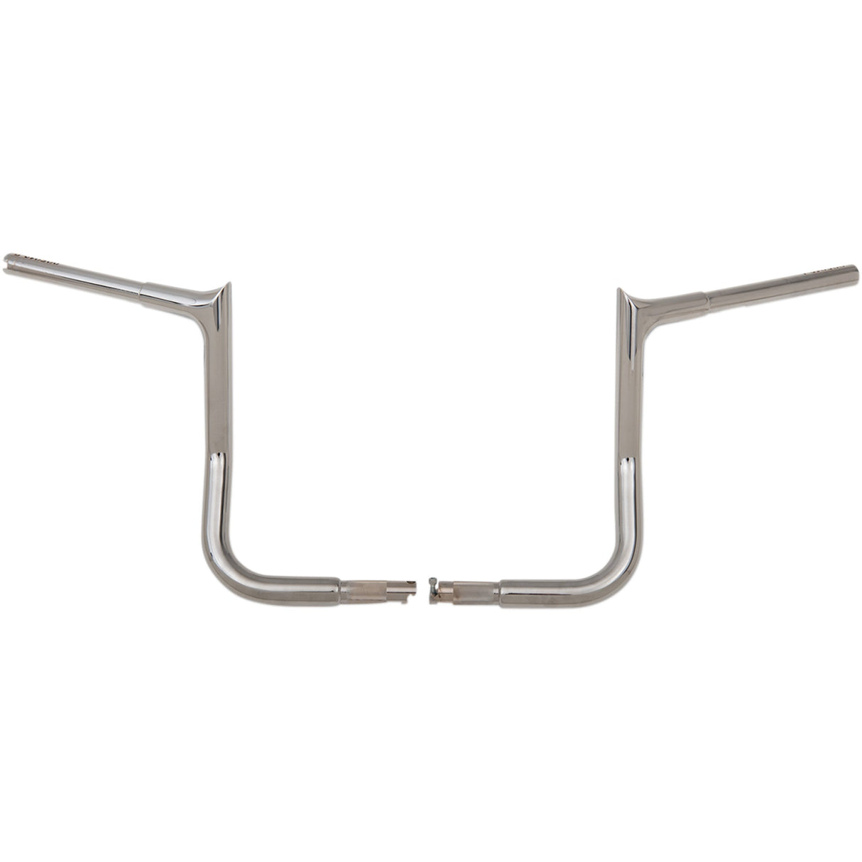 FAT Baggers INC. 1-1/4" EZ Install Pointed Top Handlebar 12" Chrome - 905012 For Harley Touring 1986-2022