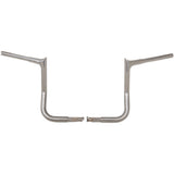 FAT Baggers INC. 1-1/4" EZ Install Pointed Top Handlebar 12" Chrome - 905012 For Harley Touring 1986-2022