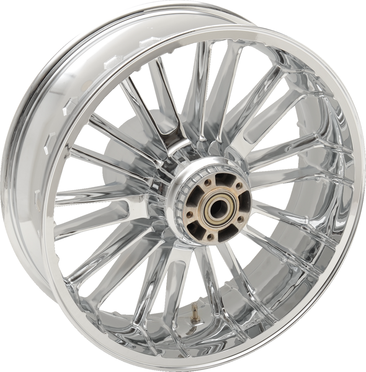 Wheel - Atlantic 3D - Rear - Single Disc/with ABS - Chrome - 18x5.5 - 0202-2187