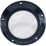 Barnett Scorpion Series Derby Cover Black Anodized 5 Hole - 343-30-44013 For Harley Motorcycles 2007-2018