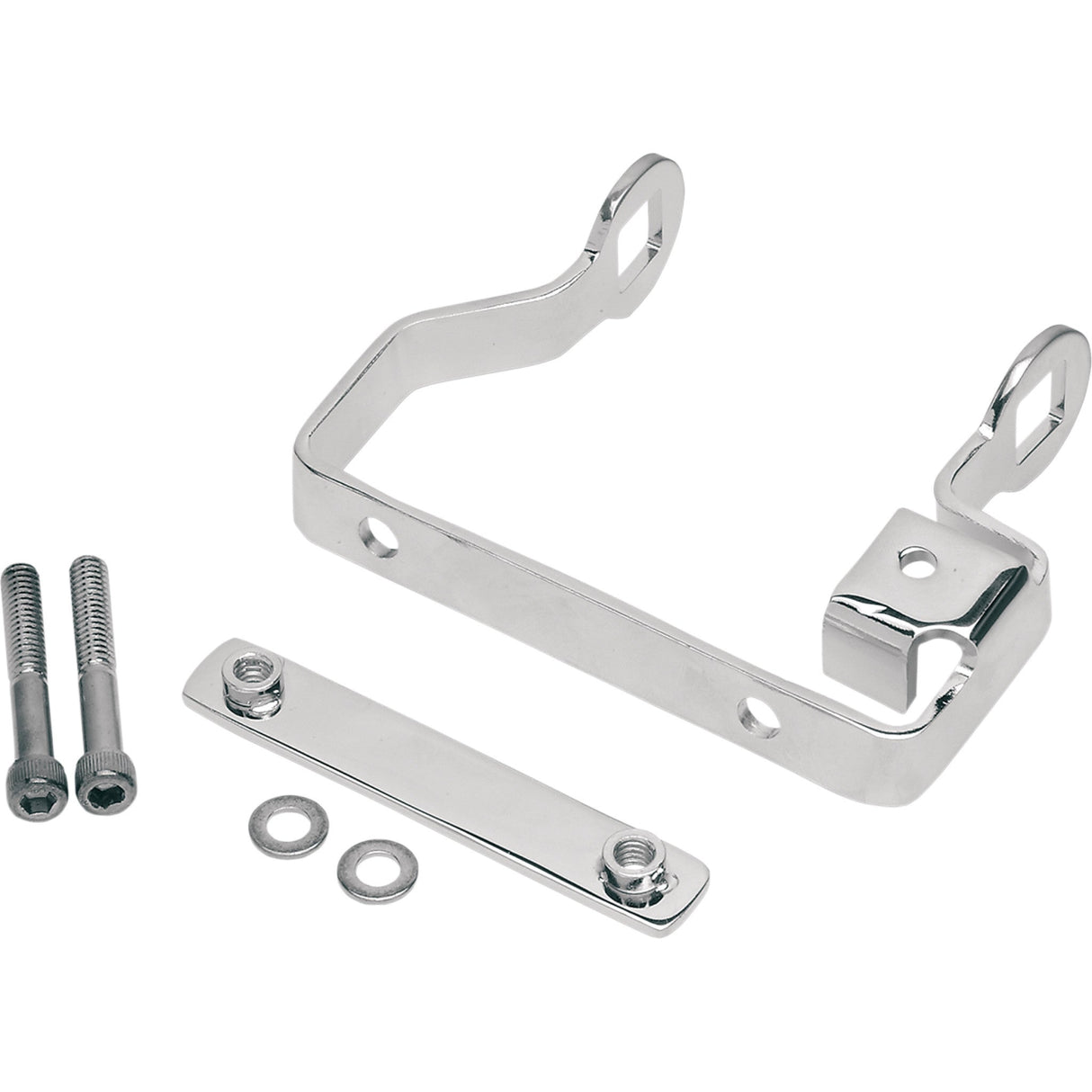 DRAG SPECIALTIES 2102-0077 Chrome Coil Mount Bracket Bracket - Coil - '04-'06 XL
