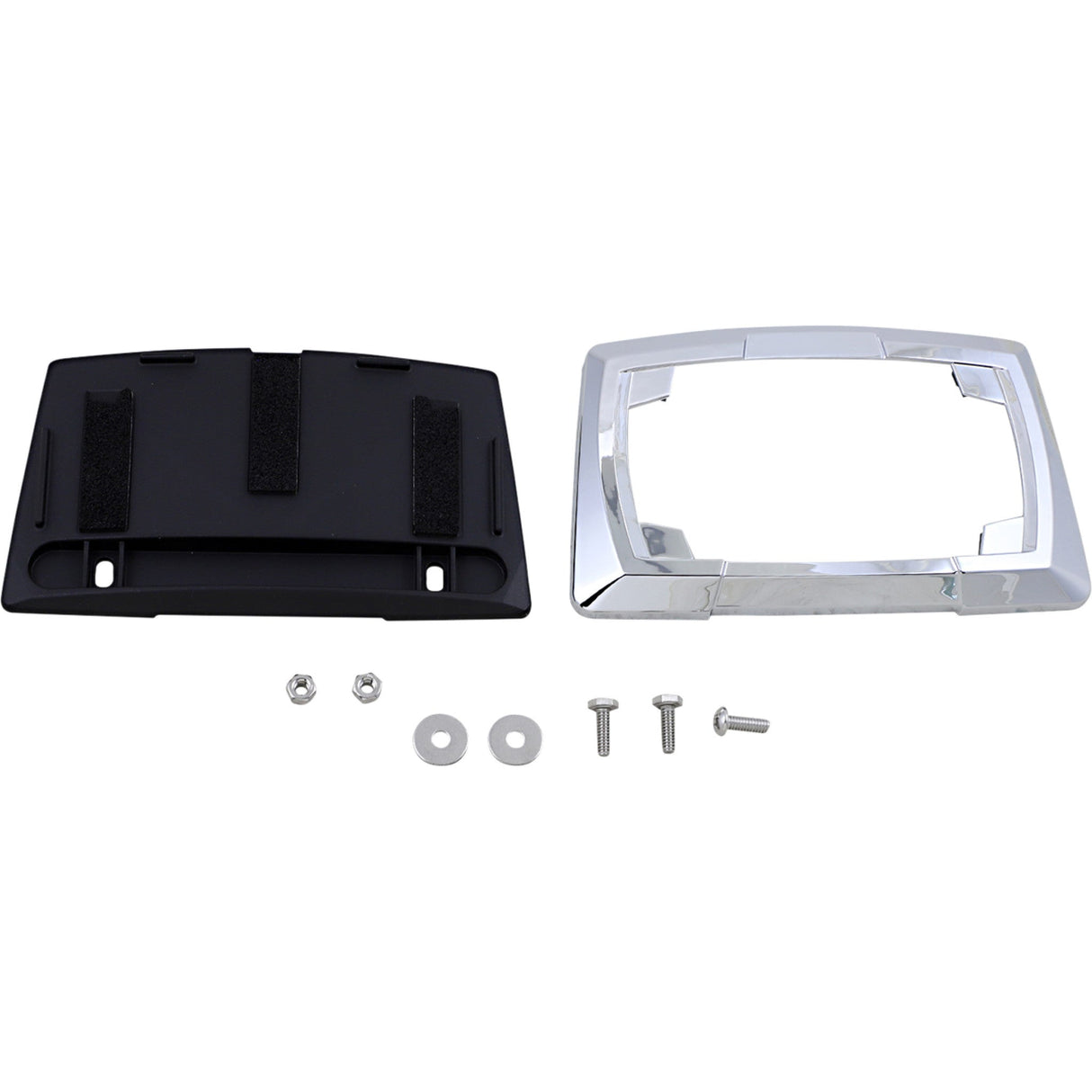 CIRO 2030-1501 70400 Multi-Fit License Plate Frame License Plate Frame - Chrome