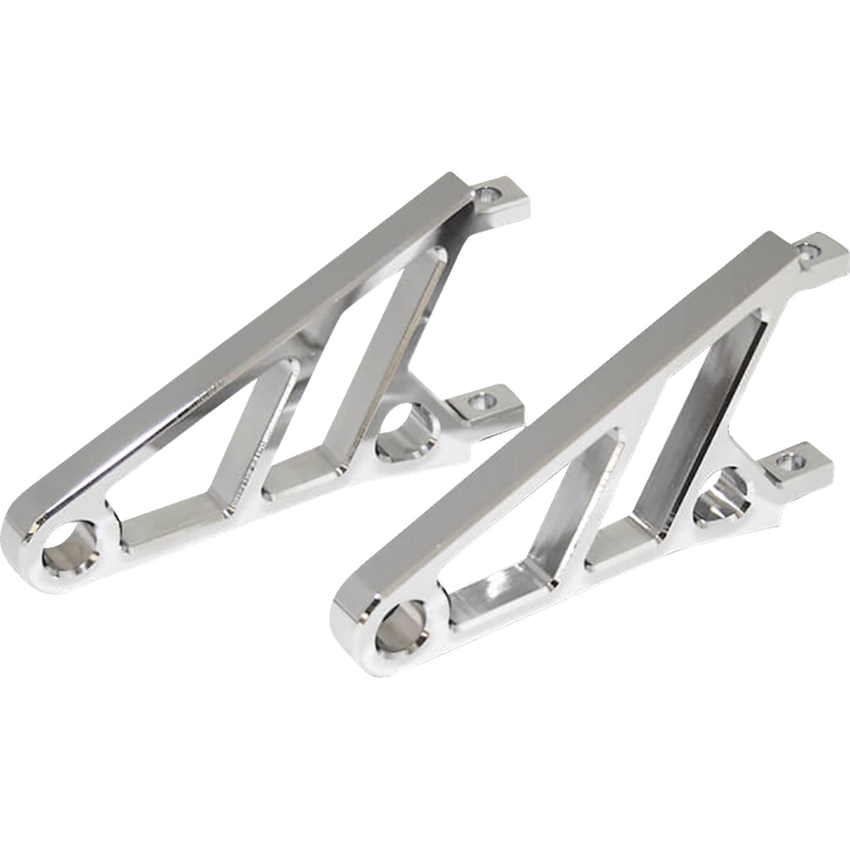 HIGHSIDER 2001-2567 220-821 Headlight Brackets Headlight Bracket - Short - Chrome