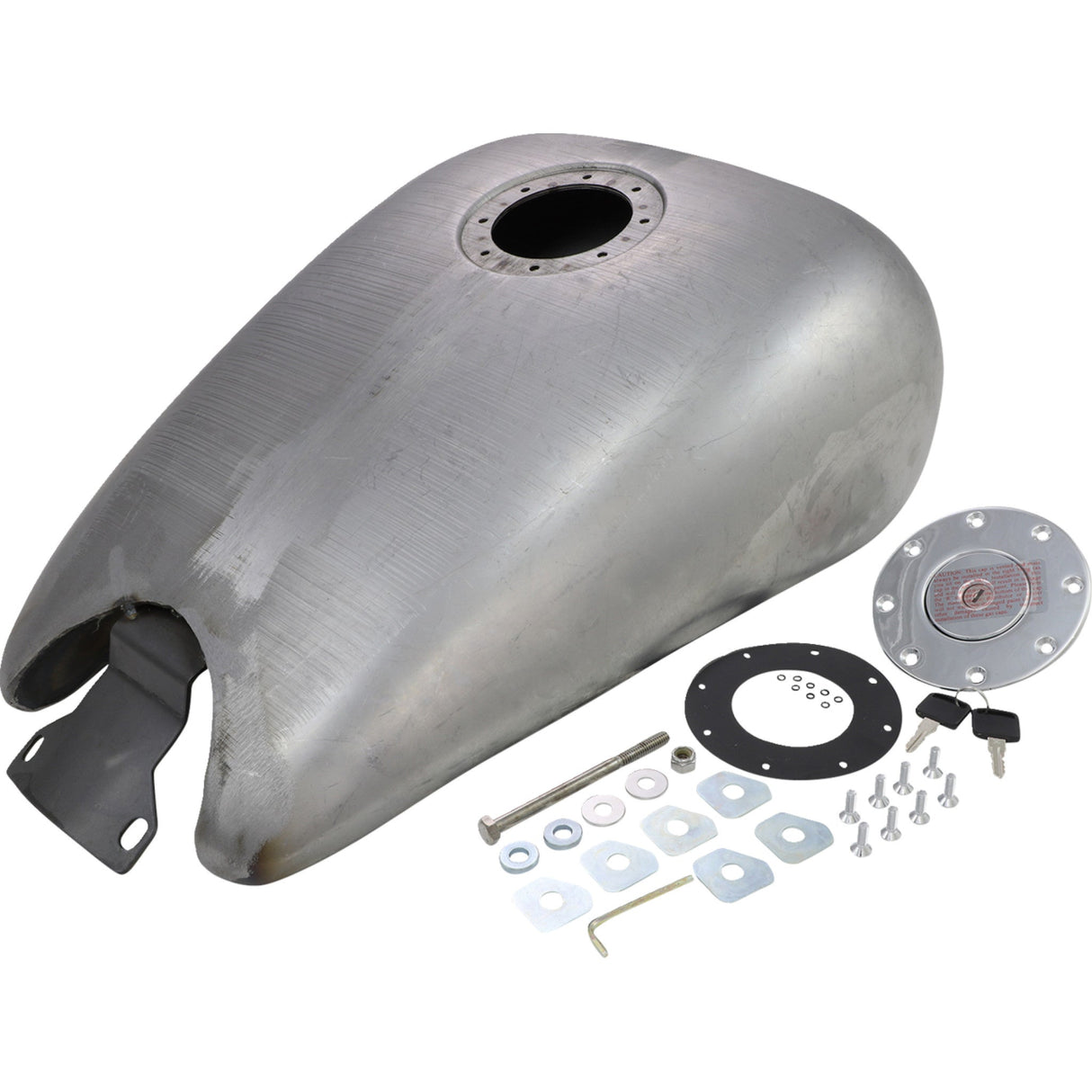 Drag Specialties One-Piece 2" Extended Gas Tank For Harley 1984-1994